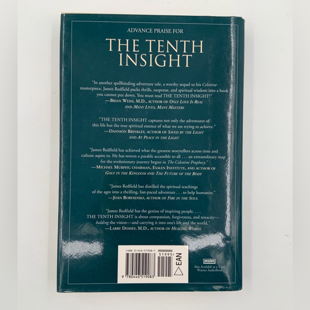 🌹New Listing🌹GUC The Tenth Insight: Holding The Vision book by James Redfield - Picture 3 of 3